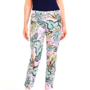 JCrew lilac fern skimmer pants